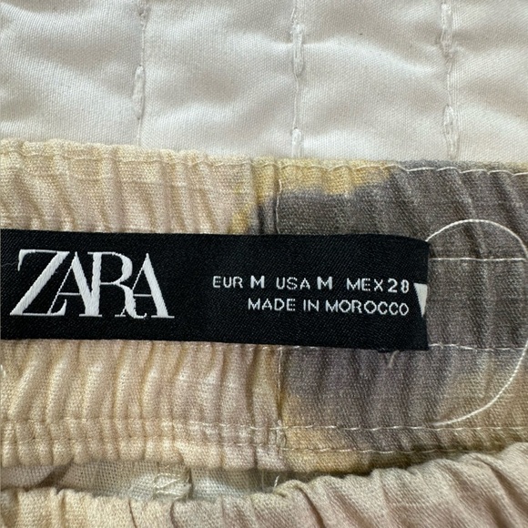 Zara Beige and Gray Mini Skirt - Picture 11 of 15